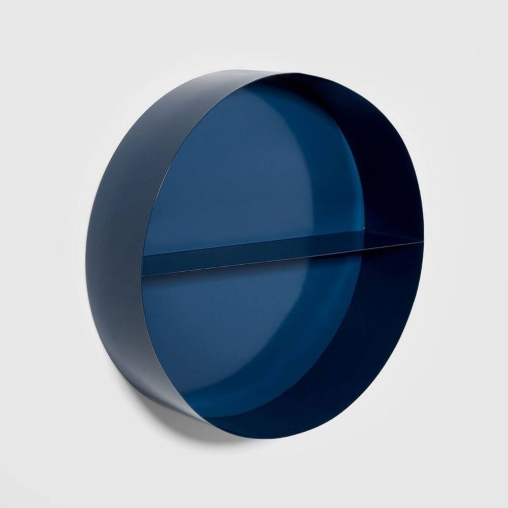 Pillowfort -  Blue Circle Shelf Modern Kids Decorativ Navy